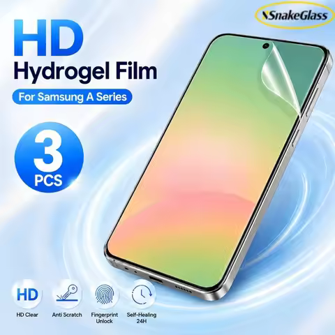 3Pcs Hydrogel Film For Samsung A71 A16 A15 A57 A35 A55 A80 A60 Screen Protector For Samsung A16 A26 