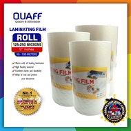 1 ROLL 9 INCHES QUAFF LAMINATING FILM 250 MICRONS AND 125 MICRONS 1 ROLL - CEBULONG YONGER