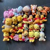 GANTUNGAN Winnie The Pooh Keychain | Disney keychain doll tigger piglet christmas costume eeyore