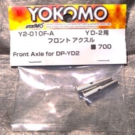 YOKOMO Front Axle Y2-010F-A for DP-YD2 Product size :  3 x 1 x 1 cm; 20 g