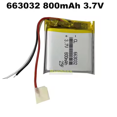1-10pcs 663032 3.7V 800mah Battery for JBL Everest Elite 300 E45 E45BT E55BT DUET BT GBL Live 650BT 