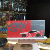 MINI GT LB WORKS Toyota GR Supra Red/White