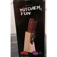 Kitchen Fun 7pcs Knife Set