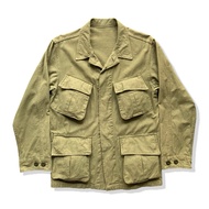 BAKER STREET 221 B JUNGLE JACKET SLANT POCKET OG MILITARY FATIGUE