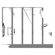 Sexual Self-Absorbent Door Curtain Transparent Plastic pvc Shop Four Seasons Universal Soft Door Cur