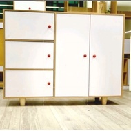 Convenient Multi-Compartment Wooden Cabinet, Multi-Compartment Shoe Shelf, Waterproof MDF Material, 5-Wing Shoe Cabinet