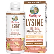 Vegan Lysine Supplement by MaryRuth's | Ultra Absorption | Lysine 500mg | Collagen Formation Support
