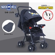 Baby Stroller Spacebaby SB215 Illumination Minions 2-Way Children's Stroller Up to 25 kg
