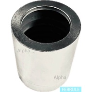 SN1 Ferrule clamp for hydraulic hose | Hydraulic hose fitting | SAE100 R1AT/EN 853 hydraulic hose | 