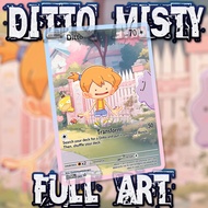 POKEMON TCG HOLOGRAM ENGLISH VERSION FULL ART CARD - DITTO MISTY