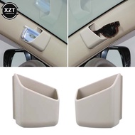 2Pcs Universal Car Glasses Case Auto Accessories Organizers Bag Cigarette Phone Glasses IC Card Holder Storage Box