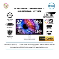 Dell U2724DE Thunderbolt HUB 27" QHD (2560 x 1440) Type C 120Hz IPS UltraSharp LED Monitor (DPx2,HDM
