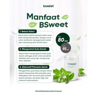 BSweet Healthy Sweetener Zero Calories Natural Sugar Drops 0 Calories Healthy Diet Sugar 15 ML