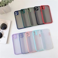 Casing Silicone Case full cover Transparent Matte Cover Shockproof Silicone IP IPHONE 7 8 PLUS 6S 6 PLUS