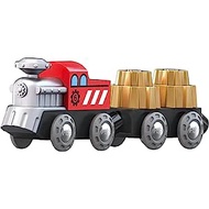 Hape E3751 Cogwheel Train Play Vehicle (4 Piece),"L: 6.8, W: 1.4, H: 2 inch"