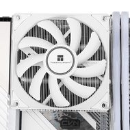 Thermalright AXP90-X53สีขาวรายละเอียดต่ำ CPU Air Cooler ความสูง53มม. พร้อมพัดลมระบายความร้อน PWM 92มม. สำหรับ AMD AM4 AM5 LGA1700 115X 1200