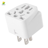 US Travel Plug Adapter EU/UK/AU/In/CN/JP/Asia/Italy/Brazil to USA (Type B), 3  USA Plug, Charger Con