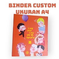 A4 SIZE CUSTOM BINDER A4 BINDER RING BINDER