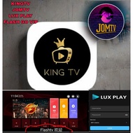 KINGTV IPTV JOMTV SMARTER IOS ANDROID KING