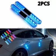 SEAMETAL Solar Door Edge Safety Light RGB Breathing Flash Lamp Car Motorcycle EV Scratch Guard Strip