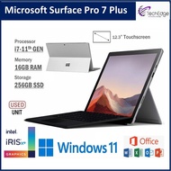 Microsoft Surface Pro 7+ / 7 Detachable Laptops | 2 Years Warranty T&C | 12.3" Touch | Core i5 i7 10