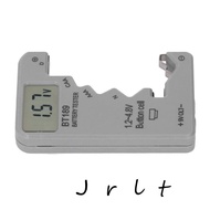 JRLT Digital Battery Tester, ABS Housing Small Size Digital Battery Checker, Universal Compatibility