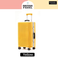 กระเป๋าเดินทาง รุ่น BRITISH PASTEL ดีไซน์หรูฟังก์ชั่นผิวกันรอย [รับประกัน 3 ปี] แบรนด์แท้ BAGGAGE LU