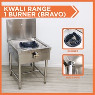 Dapur Gas Masak Stainless Steel Kwali Range 1 Burner High Pressure Dapur Gas 1 Tungku Commercial Sto