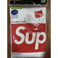 3pcs Hanes Supreme White Tshirt