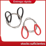 2 Pcs PVC Pipe Cable Saw Stainless Steel Wire Saw Hand Pocket String Rope Saw Emergency Survival Wir
