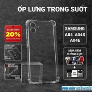 Samsung A04, A04S, A04e PKTH Case Transparent smooth Case | SS galaxy flexible phone case protects S