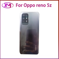 For Oppo reno 5z Back Battery Cover with Frame