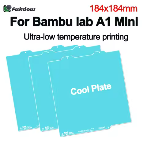 Build Plate for Bambu Lab A1 Mini 184x184mm Cool plate A1 Mini Bed Plate a1mini Spring Steel Sheet f