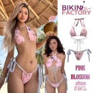 BIKINI FACTORY Women's Swimsuit Pink Sexy Tie Strap Comfortable To Wear Available In Sizes S-L | Wei