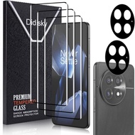 Didisky Screen Protector for Oneplus 13(Not for 13r,13t,13 Pro), 3 Pack Tempered Glass Film with 2 P