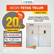 Mesin Tetas Telur Industri 528 Butir Industrial Incubator AGR-TT528