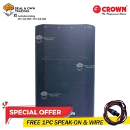 ┋✗Crown PLX-15 15" 1200W 2 Way Professional Baffle Speaker (1PC)