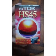 TDK HS45-60 / EHG30-90 / HI8 VHSC CAMCORDER TAPE original TDK