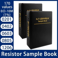 8500PCS 4200PCS 170 Specifications 1% Precision 0201 0402 0603 0805 Chip Resistor Book