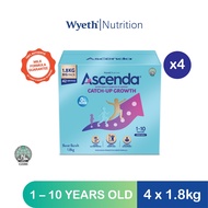 ASCENDA Milk Formula (1.8kg  x 4)