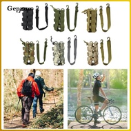 Gepnoo 2.5L Water Bottle Pouch Bag Drawstring Molle Holder for Camping Travel