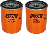XYZIL 2X Oil Filter 070185ES Compatible with Generac Guardian Home Standby RV Portable Air-Cooled Ge
