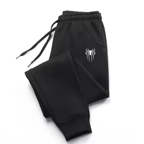 2026 Man Logo Joggers for Men Casual Drawstring Sweatpants Trendy Streetwear Joggers Ideal for Daily