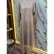 Aurelia Gold Embroidered Dress