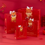 Chinese New Year Paper Bag CNY Paper Bag Paper Bag Gift Bag Birthday Party Goodie Bag Paper Bags Lucky Bag l Fortune Gift Bag