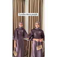 BISA COD GAMIS JEJE ATASAN WANITA TALI SERUT DRESS SATIN SILK GAMIS TERBARU SERAGAM BRIDESMAID DRESS