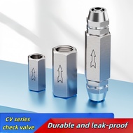 CV-01 / CV-02 / CV-03 / CV-04  Interface thread: BCS/BF/LF/HB Pneumatic one-way valve/gas check valv