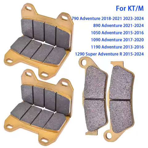 Motorcycle Front Rear Brake Pads For KT/M 790 890 1050 1090 1190 1290 Adventure R L S T ADV Super Co