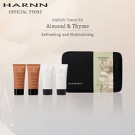 HARNN ALMOND & THYME TRAVEL KIT SET 35 ML.