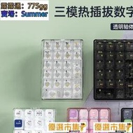  leobog k21透明數字小鍵盤無線三模機械客制化pad熱插拔套件